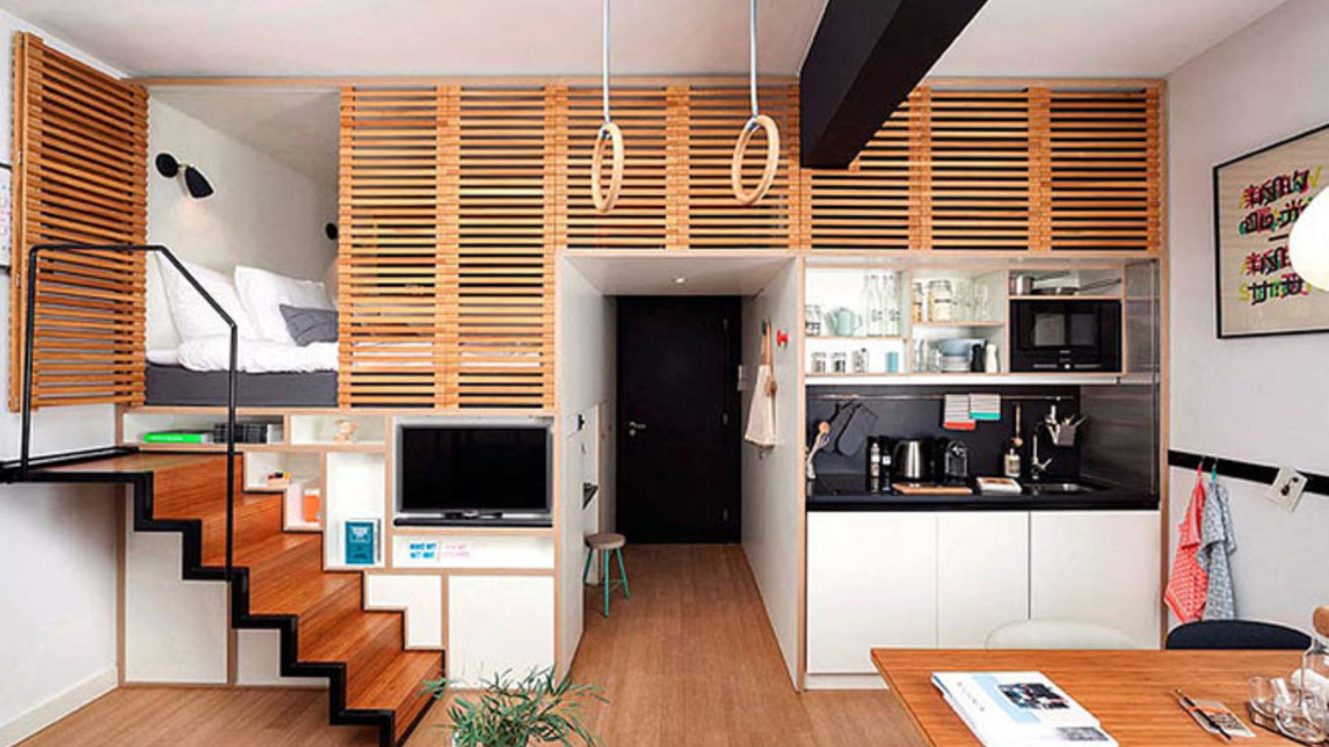 An apartment showing Apartment Layouts for Small Spaces
